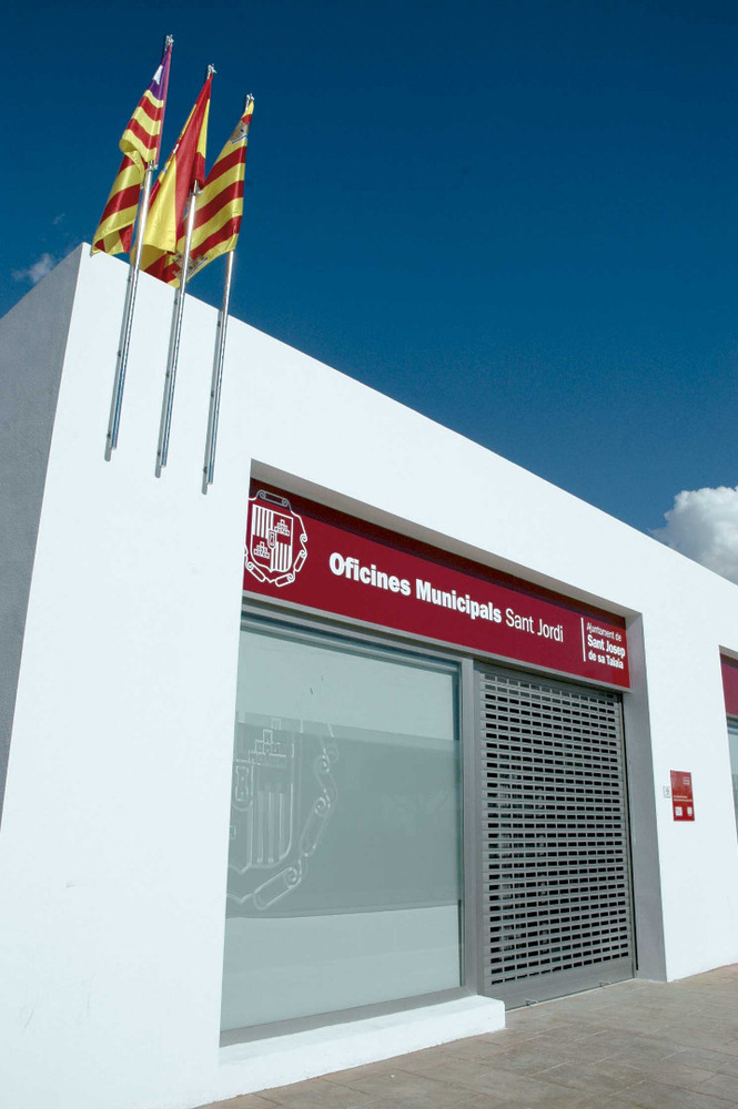 Municipi de Sant Josep de sa Talaia. Oficines municipals de Sant Jordi de ses Salines. Foto: Chus Adamuz.