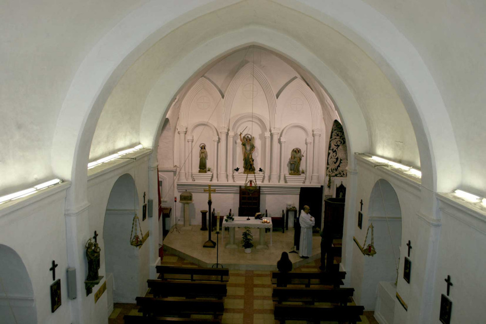 Sant Miquel de Balansat. La nau de l´església. Foto: EEiF.