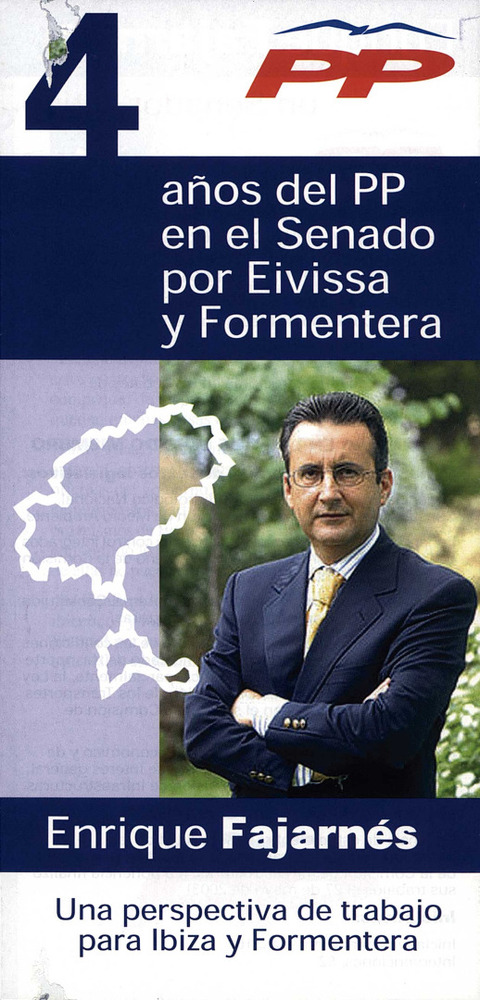 Liberalisme: Enric Fajarnés, polític del PP, partit que englobà els liberals.