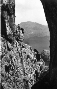 La punta des Ditot, a la part SE de l´illa des Vedrà. Foto: Viñets / arxiu particular de Neus Riera Balanzat.