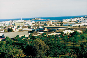 Ciutat d´Eivissa. Vista de la ciutat i el port d´Eivissa des de la zona de Can Bofill. Foto: Josep Antoni Prats Serra.