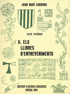 L´any 1981 Joan Marí Cardona publicà una catalogació sistemàtica de les notícies que contenen els Llibres d´Entreveniments.