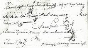 Signatures de diversos membres de la Junta d´autoritats.