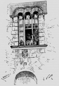Una imatge de can Llaudis del llibre de Gaston Vuillier <em>Les Illes Oblidades</em>.