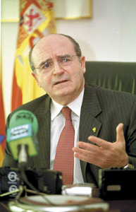 Abel Matutes Juan, comissari europeu entre 1985 i 1994 i ministre d´Afers Estrangers entre 1996 i 2000. Foto: Vicent Marí.