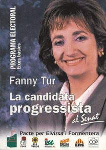 Cartell del Pacte Progressista corresponent a les eleccions generals de març de 2000.