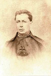El vicari capitular de la diòcesi d´Eivissa (1882-1898) Manuel Palau Aquenza. Foto: arxiu de Joan Palau Tur.