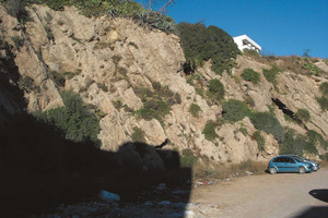Al sud del puig des Molins (Eivissa) hi ha una altra antiga pedrera coneguda com sa Pedrera. Foto: Felip Cirer Costa.