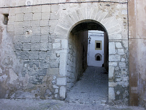 Sa Portella, element de les murades medievals d´Eivissa. Foto: EEiF.