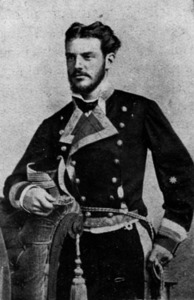 El tinent de navili Carles Wallis Tolrà, destacat membre de la nissaga Wallis. Foto: extret d´<em>Apuntes para la historia marítima de Ibiza</em>.