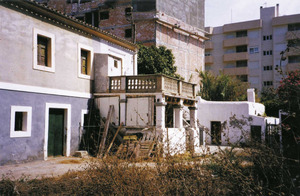 El casament de can Xorat, antiga hisenda del pla de Vila que fou absorbida per l´eixample de la ciutat. Foto: Joan Josep Serra Rodríguez.