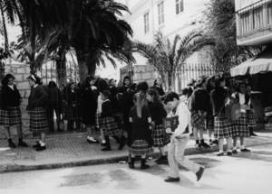 Agustines. El col·legi de Nostra Dona de la Consolació, a Eivissa. Foto: arxiu del <em>Diario de Ibiza</em>.
