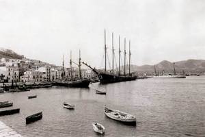 Sindicalisme. La societat Marítima Terrestre, creada a començament del s. XX per obrers portuaris, fou l´inici del moviment sindicalista a les Pitiüses. Foto: Narcís Puget.